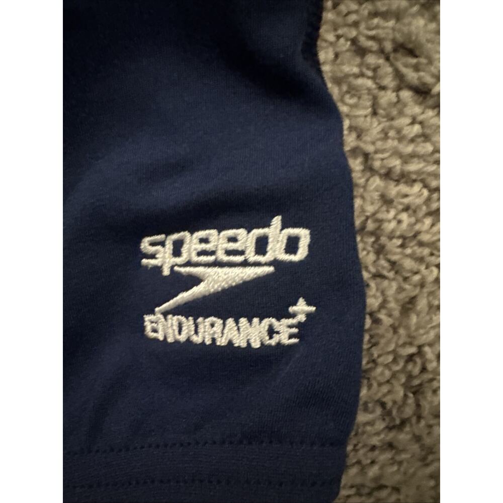 Speedo Men's Endurance Race Grab Bag Jammer - Navy/Red 30 NWT - Picture 6 of 7